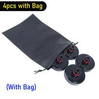Jack Pad Tire Repair Kit for Tesla Model 3 S X Y Juniper 2026 2025 2024 Travel Accessories Car Rubber Lifting Jack Pad Adapter With Bag 4pcs gray