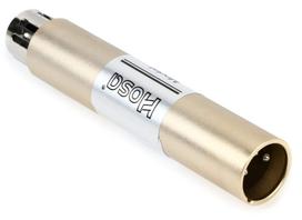 Hosa Power Switch Adapter for Dynamic Microphones Female to XLR GMS-274 (XLR Male)