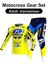 motocross gear set Enduro cross Jersey Pant Kits Racer Gear Set Off-road Mens Kits Women's mountain Downhill Motorcycle MX S-30