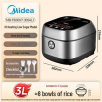 Midea Low-Sugar IH Smart Rice Cooker 3L CN plug (adapter included)