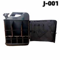 Mini Bar with Wooden Rack for Home Canister Bar Father's Day Gift Custom 20L Black Matte Fuel Metal Jerry Can žalia