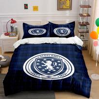Scotland Lion Crest Bedding Set Bedding Duvet Cover Set Duvet Cover Pillowcases (1 * Duvet Cover 2 * Pillowcases, without duvet insert) 135x200cm white