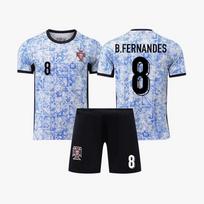 24/25 Portugalijos išvykos marškinėliai Nr. 8 Bruno Fernandes 26 gray