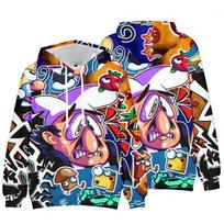 Game Pizza Tower Peppino Full 3D Print Hoodie Unisex Cartoon Pullover Sweatshirt For Fans XS orange