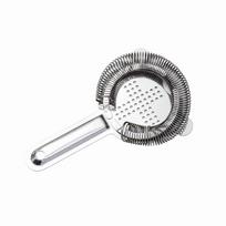304 Stainless Steel Bar Strainer Cross Shape Bar Tool Ice Separator Drink Strainer  Bar Restaurant Silver