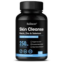 Niacin, Zinc & Selenium, Clear Skin Formula, 120 Vegetarian Capsules Dietary Supplement 120 Capsules