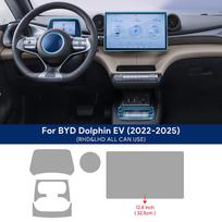 Interior Car Switch Set for BYD Dolphin EV Electric 2022-2023-2024-2025 12.8in GPS film / With tools balta