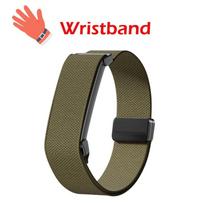 Magnetic Nylon Replacement Band for Google Fitbit Air 2-in-1 Wristband + Armband Set Integrated Metal Frame Durable Sport Strap Google Fitbit Air gray
