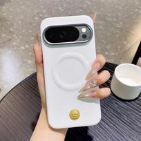 Fabric Leather Case For Pixel 10 Pro XL 10 pro 10A Google Pixel 9 pro XL 9a Golden Lucky Symbol Camera Raised Protective Cover Google Pixel 10a balta