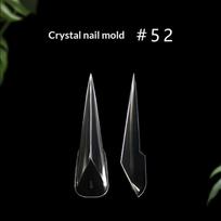 140Pcs/Box Mechanical Dragon Claw Nail Forms For Poly Extension Gel Nail Molds Nail Extension Forms For Building Gel Manicure ONESIZE