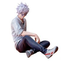 Nauja Gojo Satoru Anime Jujutsu Kaisen figūrėlė Geto Suguru Yumemirize Sėdimoji padėtis Kolekcinis modelis Dovana Žaislas Veiksmo figūrėlė PVC gray