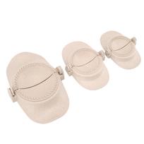 3 Pcs Dumpling Maker Mould Wheat Straw Empanadas Press Mold Different Sizes for Cooking Kitchen Primary Colour white