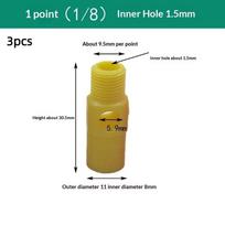 1/8  1/4  Mini Eductor Tank Mixing Nozzle 46550 Plastic Venturi Structure for Water Treatment Tank Agitation A4