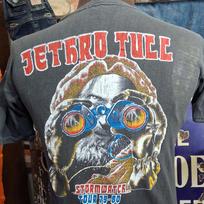 Vintage 1979 Jethro Tull Metal rock concert tour 70s 80s stretchy 100% cotton music fan band t shirt 38 M 3XL white