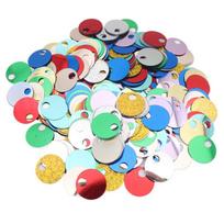 20G 20Mm Flat Round Sequin Paillettes Large Hole Loose Sequins For Crafts Arts Jewelry Making Sewing Embroidery Party Decoration A14