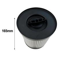 1 vnt. HEPA filtras Parkside 91096424 dulkių siurbliams Pakeičiamas HEPA filtras PWD 30 A1 Efektyvus filtravimas Dulkių nešvarumų black