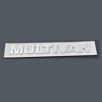 1 vnt. 3D ABS MULTIVAN raidės logotipas automobilio lipdukas galinio buferio ženklelis automobiliui galinės bagažinės emblemos lipdukai, skirti VW MULTIVAN Passat priedams 1pc for MULTIVAN sidabras