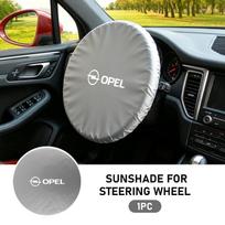 Opel Automobilio Vairo rato Apsauga Nuo Karščio Saulės Dangtelis Saulės Apsauga Izoliacija Apsauginis Skydelis Ženklelis Astra G J F K Vectra C H