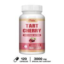 Rūgštinių vyšnių ekstrakto kapsulės 120 vnt. 3000 mg — Kasdienė gerovė, antioksidantų palaikymas, maistinė parama 120*1