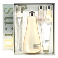 SU:M37 Skin Saver Essential Clear valomasis aliejus specialus rinkinys | Korėjietiškas fermentuotas giliai valantis aliejus su dovanomis Special Set white