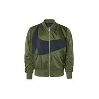 Nike Therma-FIT Dvipusė bomber striukė v2 Žalia grubi Vyriška Streetwear DD6056-326 S black