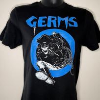 Germs T-Shirt, germs punk rock - the germs - indie 80s shirt, Unisex Shirt 4XL blue