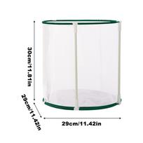 Plant Covers From Animals Net Cage Guard Tent Flower Pot Cover for Vegetable Fruit Flowers Shrubs Outdoor Patio Lawn Raising white