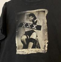 Bettie Page XXX Bad Girl Black Adult Tee Unisex Cotton Shirt Unisex T-Shirt XXXXL gray