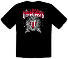 HATEBREED - SKULL & MACES Music Rock Black T-Shirt -185- M