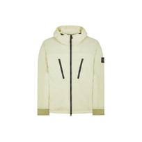 STONE ISLAND Ss24 Striukė su gobtuvu ir užtrauktuku Lengva striukė Vyriška striukė Pistacijų 801540425-V0051 L white
