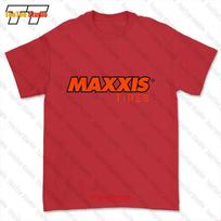 Maxxis Tires Mountain Bikes Mtb Bmx Racing Bicycle Tshirt Tee 7CYH 4XL red