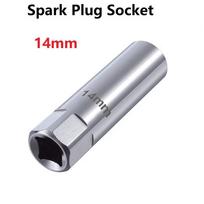 1pc 3/8 Inch Drive 12-Point 14/16mm Wrench Spring Clips Removal Tool 18.5/20mm Outer Diameter Chrome Vanadium Steel Socket gray