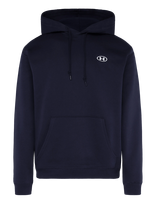 Under Armour - Ua Rival Flc Hoodie - Sportinis džemperis su gobtuvu - Tamsiai mėlyna