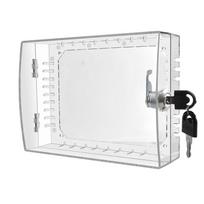 Thermostat Lock Box With Key Clear Large Thermostat Cover Wall Mounted Thermostat Lock Box Thermostat Guard