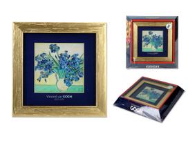 Obrazek Reprodukcja Van Gogh Irysy Złota Rama Obraz W Ramie Dekoracja