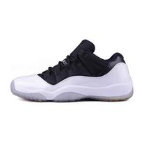 (GS) Air Jordan 11 Retro Low 'Tuxedo' Kids' 528896-110 EU 39 black
