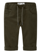 Name It - Nbmben Reg Cord Wl Pant 4609-Yt - Kelnės - Chaki spalva