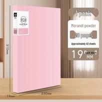 6082 Prenatal Check-Up and Storage Binder: A4 Pregnancy Report Organizer with Transparent Insert Pages white