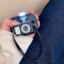 Camera Earphone Case for Apple Airpods Pro 3 2 1 Pro2 Pro3 Air Pods 4 2025 Generation Soft Silicone Headphone Cover with Strap For Airpods 1 2 juoda