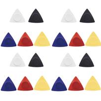 20PCS 0.5/0.75/1.0mm Thicknesses Acoustic Guitar Picks Triangle Guitar Picks  For Guitar Playing
