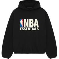 Fear of God Essentials x NBA Hoodie Black Men Tops 192AL246401F XL