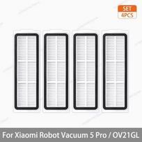 Dulkių dėžutė, tinkama Xiaomi robotui siurbliui 5 Pro Valytuvui Pakeičiama priemonė Atsarginė dalis 1 Dust Box white