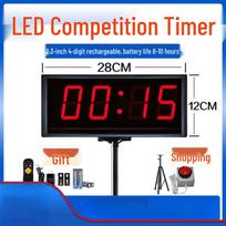 2.3-inch 4-Digit Rechargeable LED Sports Timer
