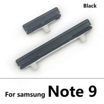Šoninis garsumo mygtukas + Maitinimo įjungimo / išjungimo mygtukas Raktų rinkinio atsarginė dalis, skirta Samsung Note 9 10 Plus Note 10 Black