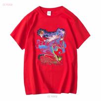 Vintage Liquid Blue T Shirt Xl Wizard Dragon All Over Print 1994 90s Magic Aop Long Or Short Sleeves Vintage Washed Fashion S