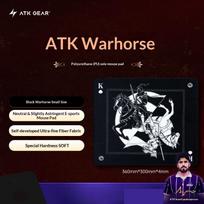 Genuine ATK Warhorse Battle Riding Mouse Pad Original Illustration E-Sports Fps Game Office Dedicated Fearless Contract Delta black