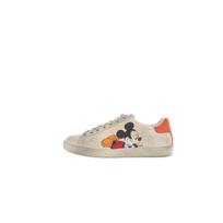 GUCCI x Disney ACE Low top Stylish Skateboarding Shoes Women's Ivory Distressed 602129 AYO70 9591 37.5 beige
