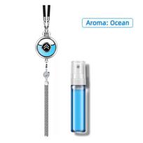 Car Logo High-Grade Air Diffuser Aroma Perfume Pendant Freshener For Citroen Celysee C6 C3 C5 Aircross Picasso Cactus Berlingo LE9 white