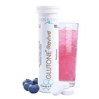 Glutone-Revive Effervescent Collagen Tablets – 2500 mg Wellnex Di-Peptide Marine Collagen|Supports Skin Hydration, Elasticity, Smooth Texture |