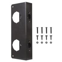 Metal Door Reinforcement Plate Stainless Steel Double Hole Design For Long Terms Home Protecting 1